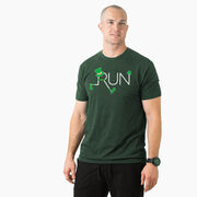 Running Short Sleeve T-Shirt - Let's Run Lucky