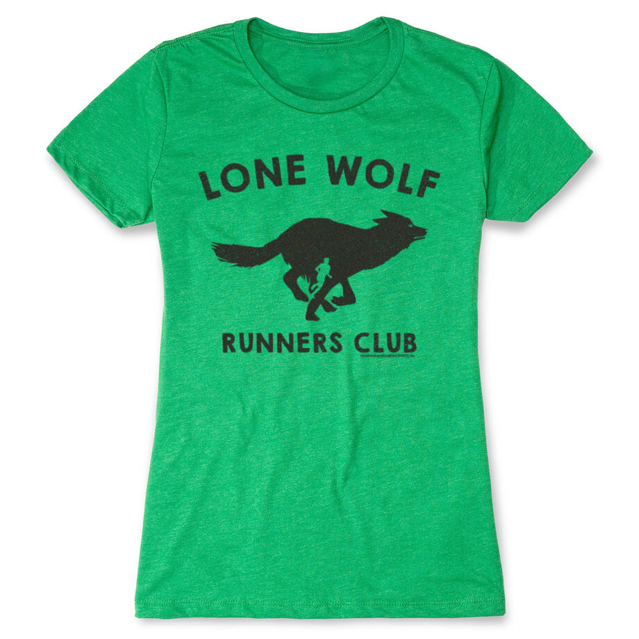 Women's Everyday Runner's Tee Run Club Lone Wolf