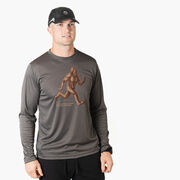 Men's Running Long Sleeve Performance Tee - Trail Running Champ