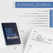 GoneForaRun Running Journal - Train Race Repeat