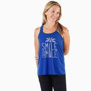 Flowy Racerback Tank Top - Smile Every Mile