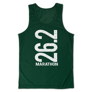 Men's Running Performance Tank Top - 26.2 Marathon Vertical