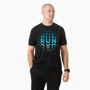 Running Short Sleeve T-Shirt - Eat Sleep Run Repeat