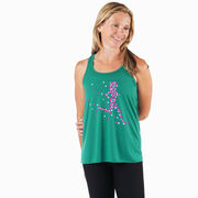 Flowy Racerback Tank Top - Summer Runner Girl