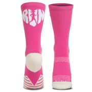 Socrates&reg; Mid-Calf Performance Socks - Love The Run