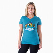 Women's Everyday Runners Tee - Run Now Gobble Later Turkey Trot