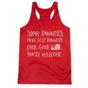 Women's Racerback Performance Tank Top - Slow Runners