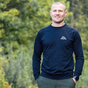 Running Raglan Crew Neck Pullover - Gone For a Run® Logo - Mini