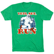 Running Short Sleeve T-Shirt - Yeti, Set, Run