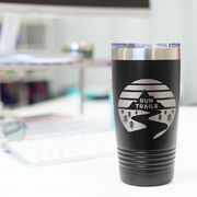 Running 20oz. Double Insulated Tumbler - Run Trails Sunset