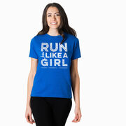 Running Short Sleeve T-Shirt - Run Like A Girl® Road