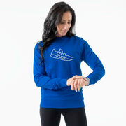 Running Raglan Crew Neck Pullover - Run Shoe