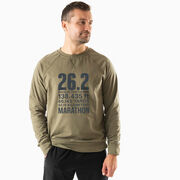 Running Raglan Crew Neck Pullover - 26.2 Math Miles