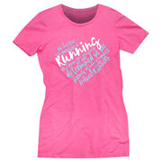 Women's Everyday Runners Tee - Live Love Run Heart