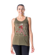 Women's Everyday Tank Top - Heart Sweater Run