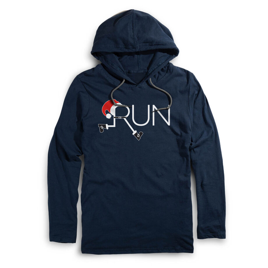 Running Lightweight Hoodie - Let's Run For Christmas