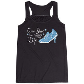 Flowy Racerback Tank Top - One Shoe Can Change Your Life