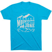 Running Short Sleeve T-Shirt - Running Mountains