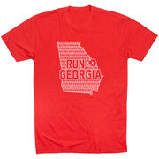 Running Short Sleeve T-Shirt - Run Georgia