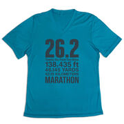 Women's Short Sleeve Tech Tee - 26.2 Math Miles