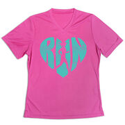 Women's Short Sleeve Tech Tee - Love The Run