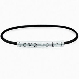 love to tri Band Bracelet