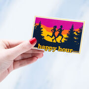 Running Sticker - Happy Hour