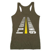 Women's Everyday Tank Top - I'd Rather Be Running