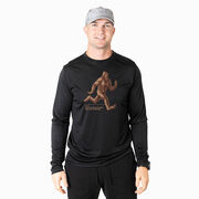 Men's Running Long Sleeve Performance Tee - Trail Running Champ