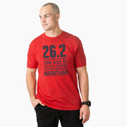 Running Short Sleeve T-Shirt - 26.2 Math Miles