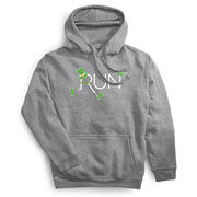 Statement Fleece Hoodie -  Let's Run Lucky