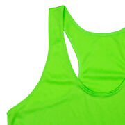 Women's Racerback Performance Tank Top - One Bad Mother Runner (Bold)