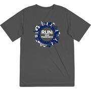 Men's Running Short Sleeve Performance Tee - Run for San Francisco