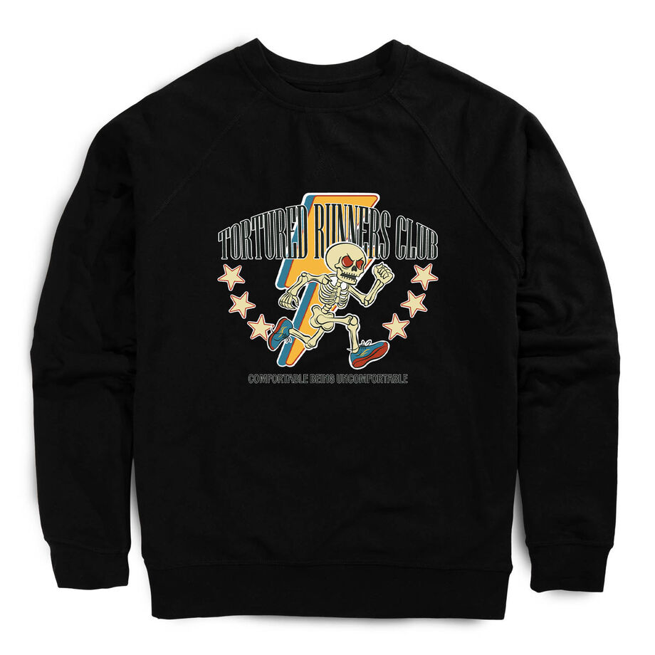 Running Raglan Crew Neck Sweatshirt - The Tortured Runners Club