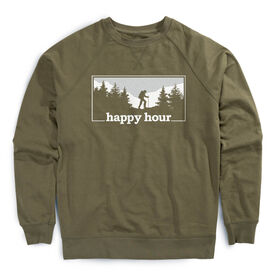 Running Raglan Crew Neck Pullover - Happy Hour Hiker (Male)