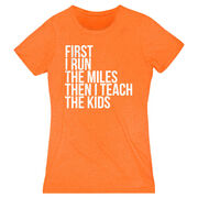 Women's Everyday Runners Tee - Then I Teach The Kids