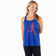 Flowy Racerback Tank Top - Heartfelt Runner Girl