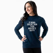 Running Raglan Crew Neck Pullover - If Mama Doesn't Run