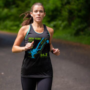 Women's Racerback Performance Tank Top - New York City Route