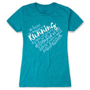 Women's Everyday Runners Tee - Live Love Run Heart