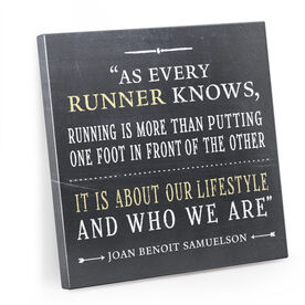 Running Canvas Wall Art - What Every Runner Knows