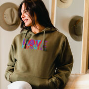 Statement Fleece Hoodie -  Love Hate Running