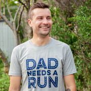 Running Short Sleeve T-Shirt - Dad Needs A Run