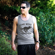 Men's Running Performance Tank Top - Run Club Lone Wolf