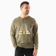 Running Raglan Crew Neck Sweatshirt - I'd Rather Be Running