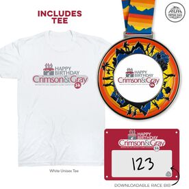 Virtual Race - Happy Birthday Crimson & Gray 5K (2022)