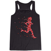 Flowy Racerback Tank Top - Heartfelt Runner Girl