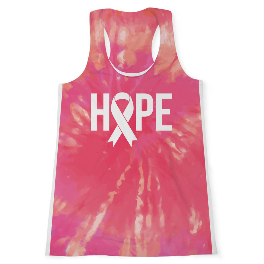 Women's Performance Tank Top - Hope Tie-Dye