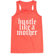 Flowy Racerback Tank Top - Hustle Like a Mother