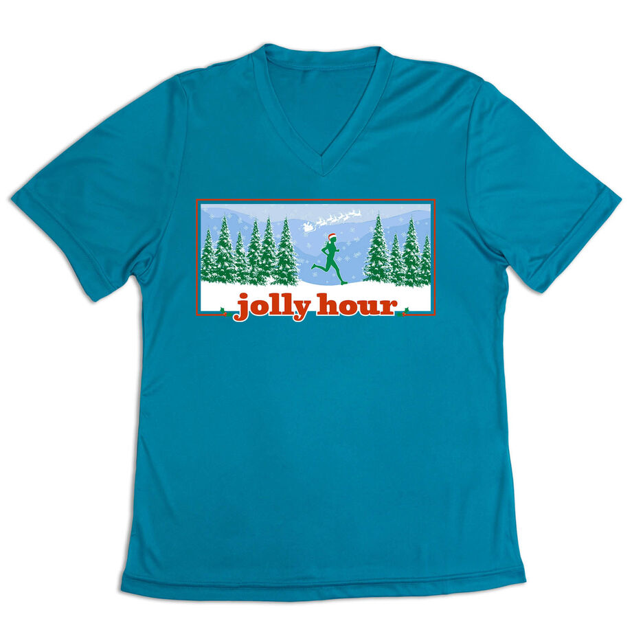 Women's Short Sleeve Tech Tee - Jolly Hour